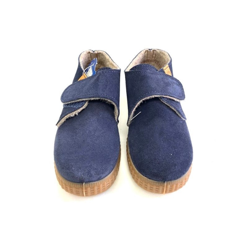 Bota Azul Marino con velcro La Cadena