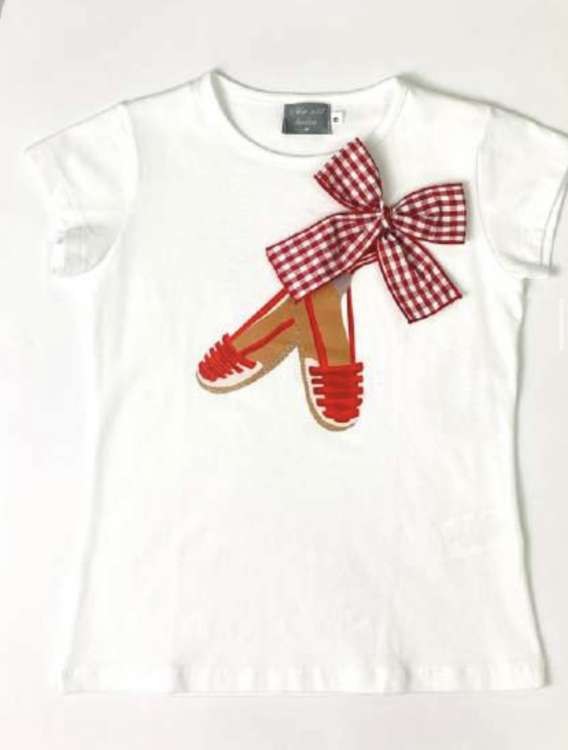 Camiseta Niña Alpargatas Mon Petit Bonbon