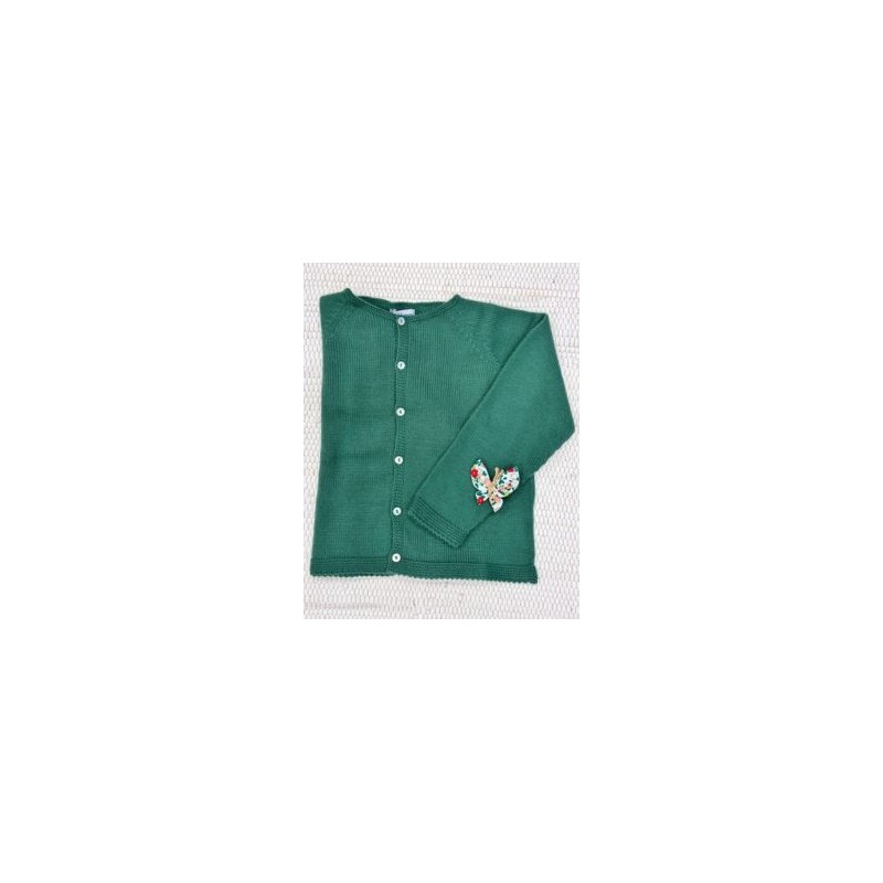 Chaqueta de Punto Verde Unisex  Mi Lucero