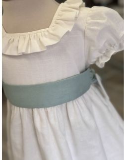 Vestido Ceremonia Manga Corta