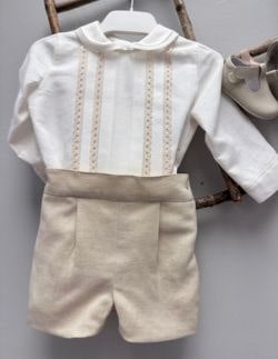 Conjunto Ceremonia Beige...