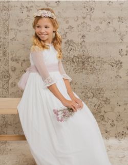 Vestido Comunión Ashley De la Dos a la Doce