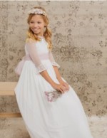 Vestido Comunión Ashley De la Dos a la Doce
