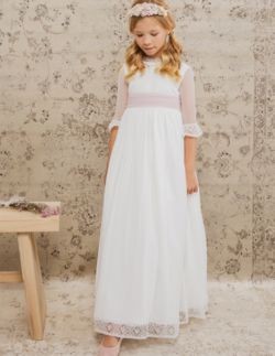 Vestido Comunión Ashley De la Dos a la Doce