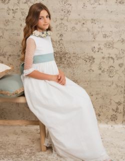 Vestido de Comunión Micaela De la Dos a la Doce