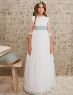 Vestido de Comunión Micaela De la Dos a la Doce