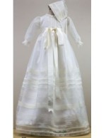 Faldón de Bautizo con Capota Creaciones Charo