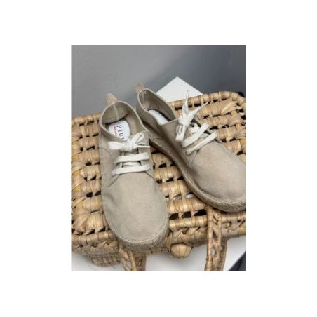 Zapatilla Esparto y Serraje Piulin