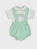 Conjunto Bebe Verde Mint Sardon