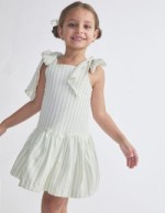 Vestido Fábula Verde Tartaleta