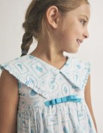 Vestido Navy Turquesa Tartaleta