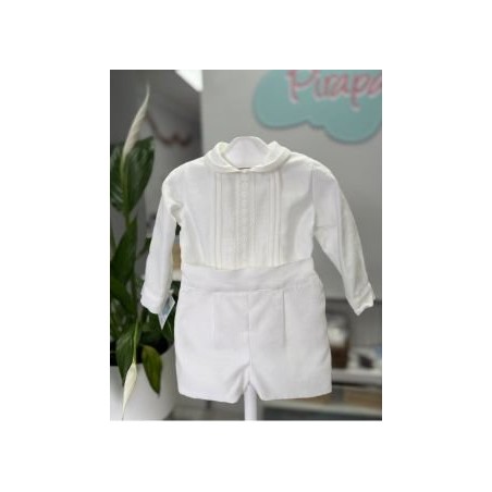 Conjunto Ceremonia Niño Manga Larga Pirapa