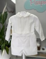Conjunto Ceremonia Niño Manga Larga Pirapa